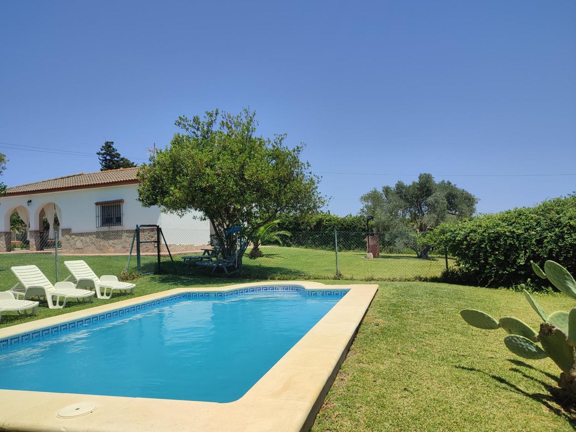 קוניל דה לה פרונטרה Casa Rural El Laurel Con Piscina Privada מראה חיצוני תמונה